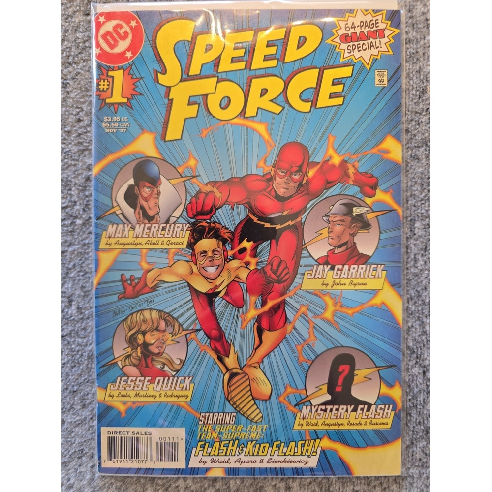 Speed Force #1 One-Shot - 1997 - 1st Appearance of Cobalt Blue - DC Comics